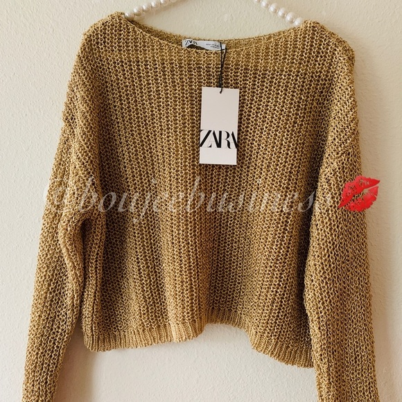 ZARA Openwork Sweater - Picture 4 of 8